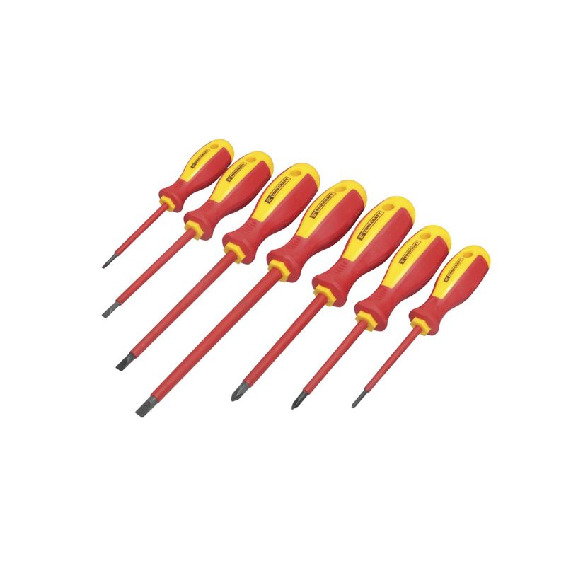 TOOLCRAFT - Juego De 7 Destornillares Para Electrónica Toolcraft