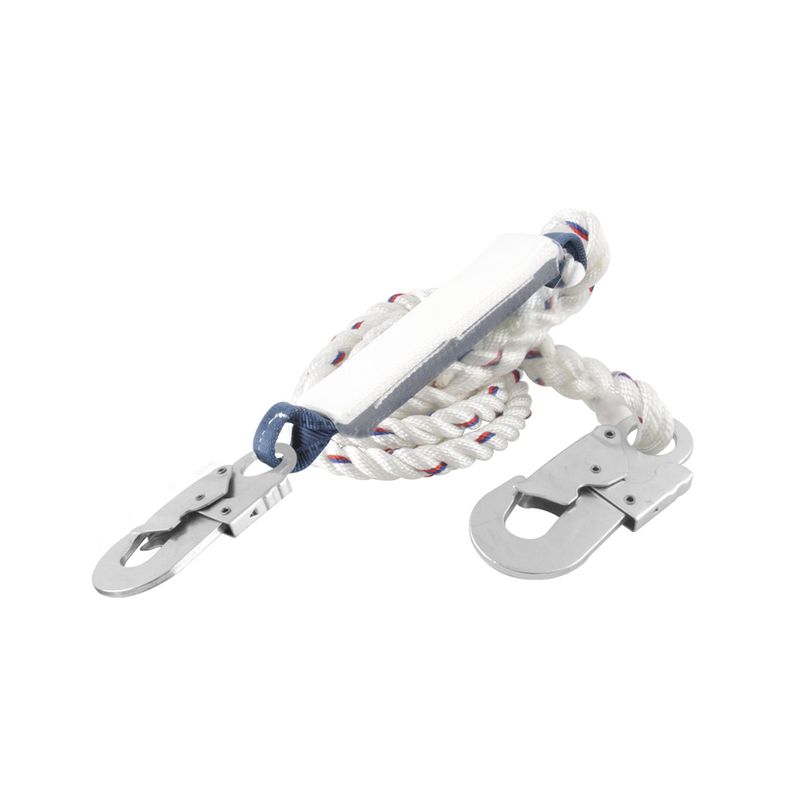 TOOLCRAFT - Cable De Seguridad Con Amortiguador 1.8 M Toolcraft Trenzada