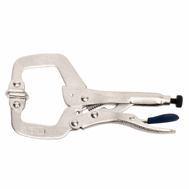 TOOLCRAFT - Alicate Hombresolo Tipo C 6" Móvil Toolcraft Cromada