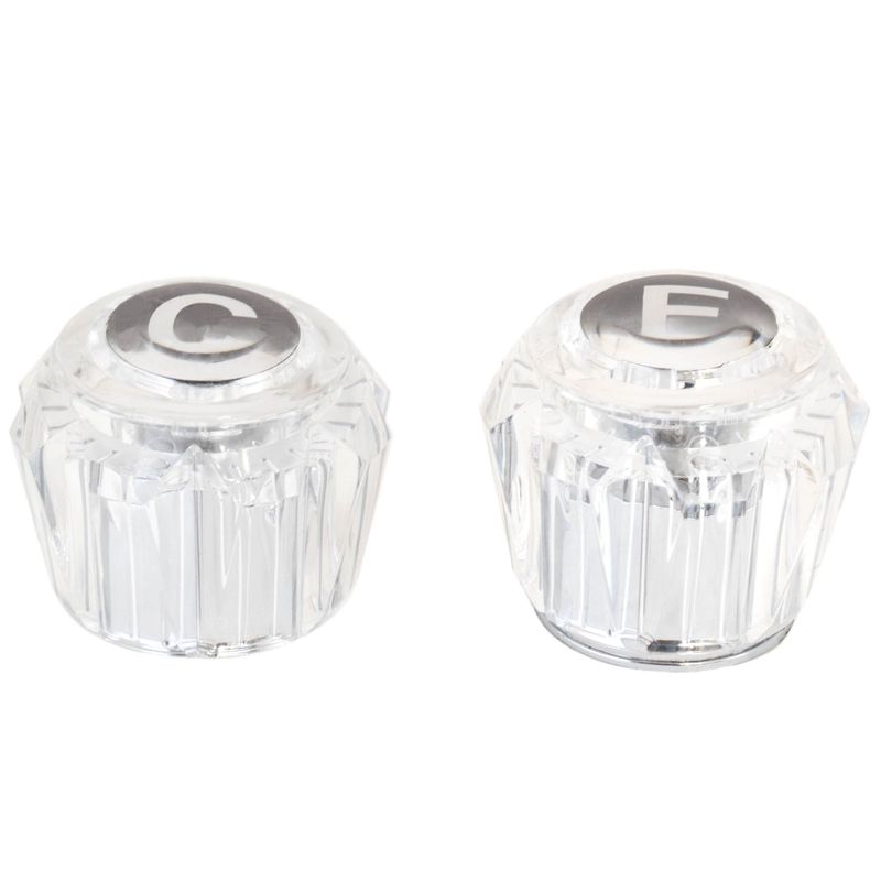 TOOLCRAFT - Set 2 Manerales De Lavamanos Y Lavaplatos Yarden En Acrílico