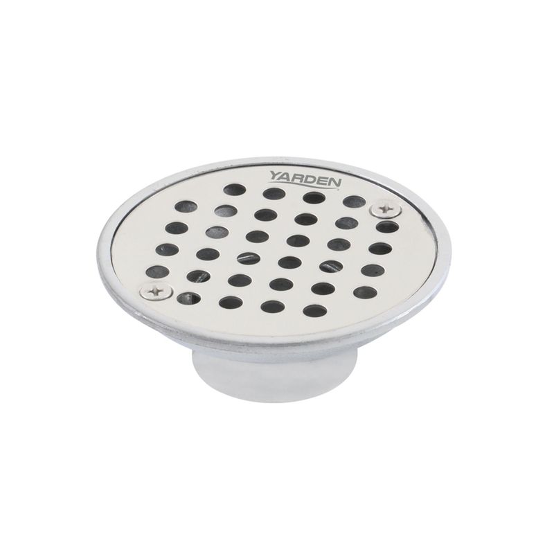 TOOLCRAFT - Rejilla Redonda Metálica Fija De 3.1/2" Yarden Para Sifón