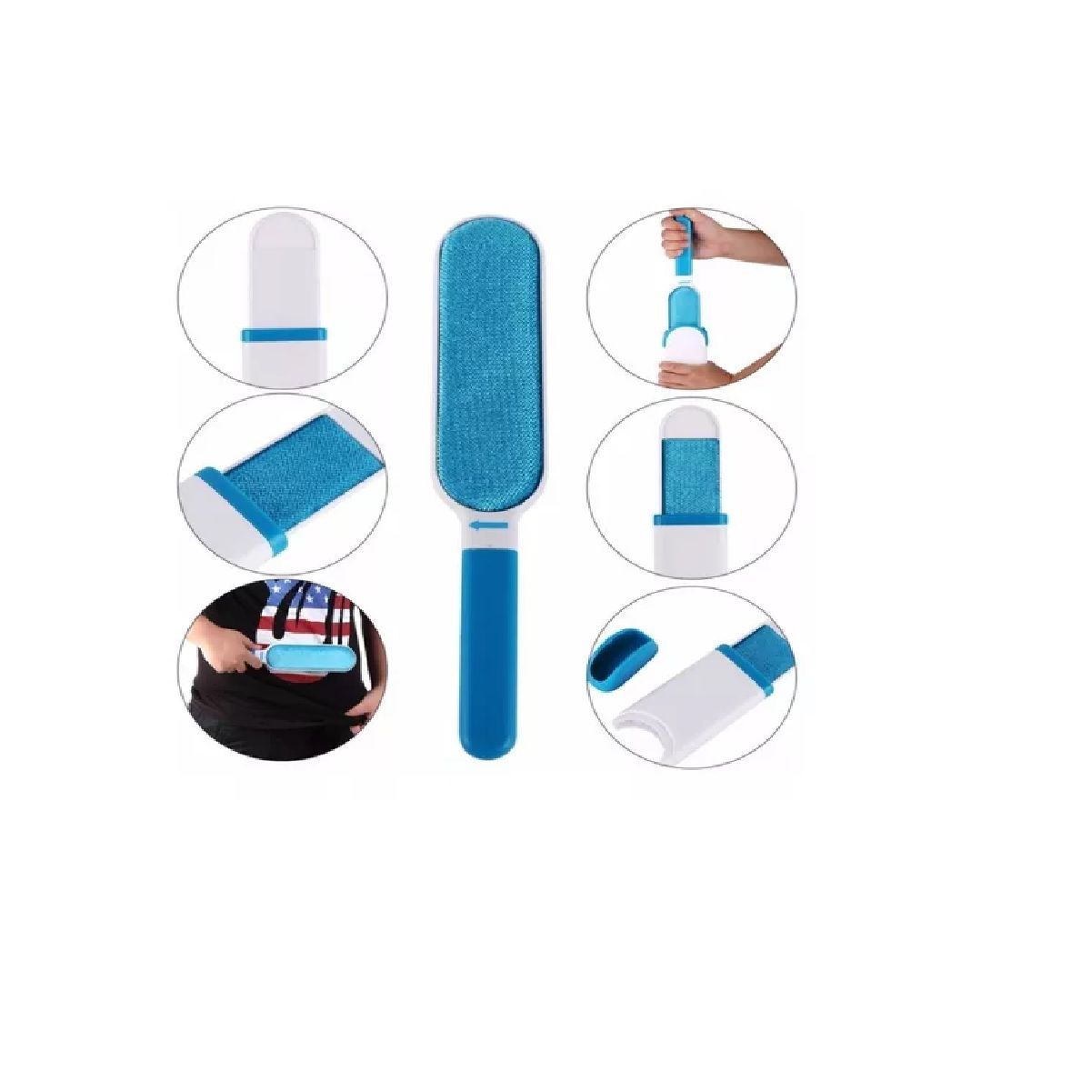 GENERICO - Cepillo Peine Removedor Quita Pelusa Y Pelo