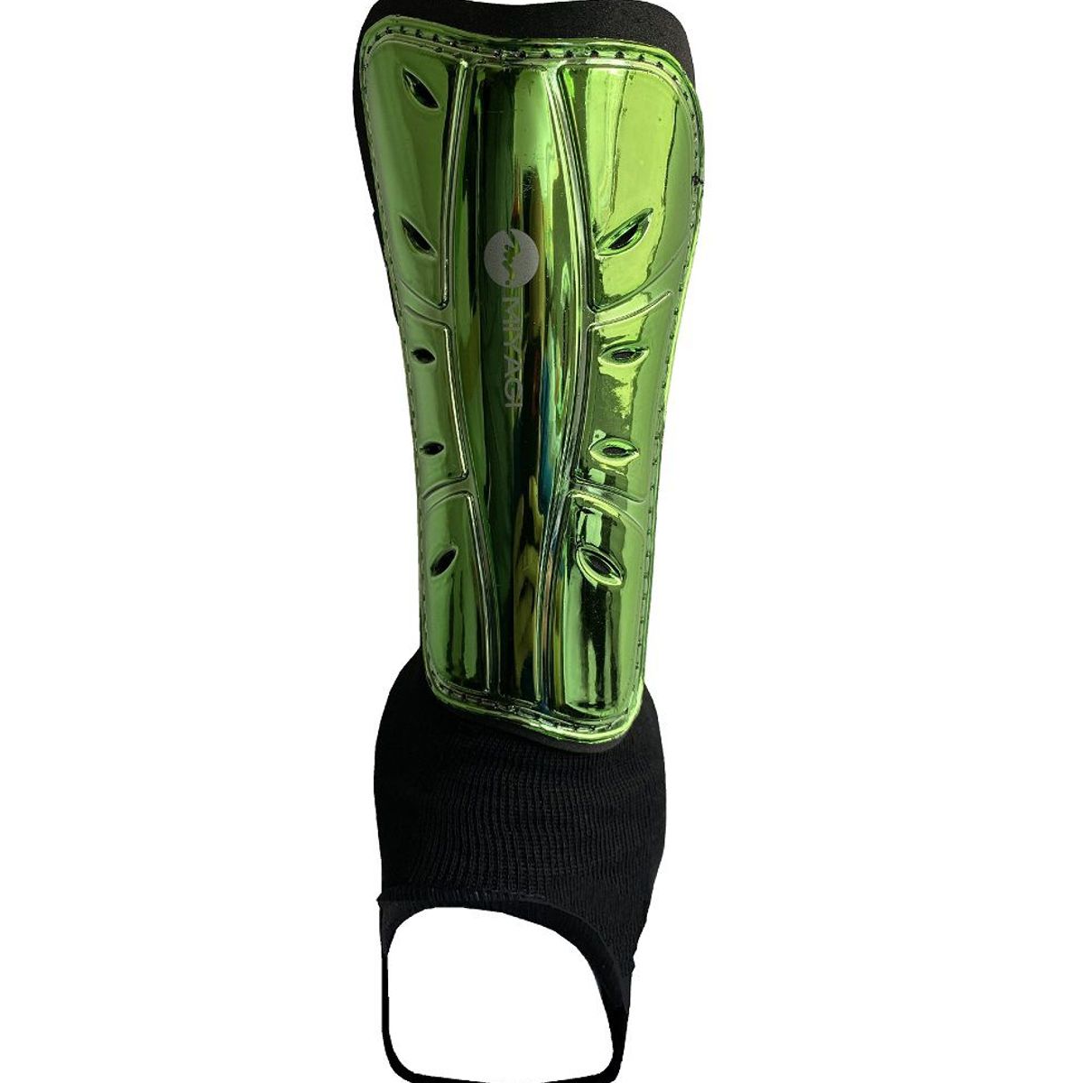 MIYAGI - Canillera Futbol Con Tobillera Miyagi M6860 Verde