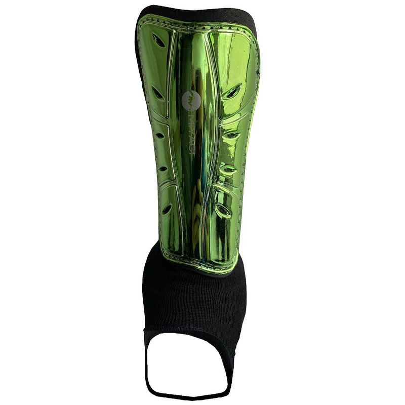 MIYAGI - Canillera Futbol Con Tobillera Miyagi M6860 Verde