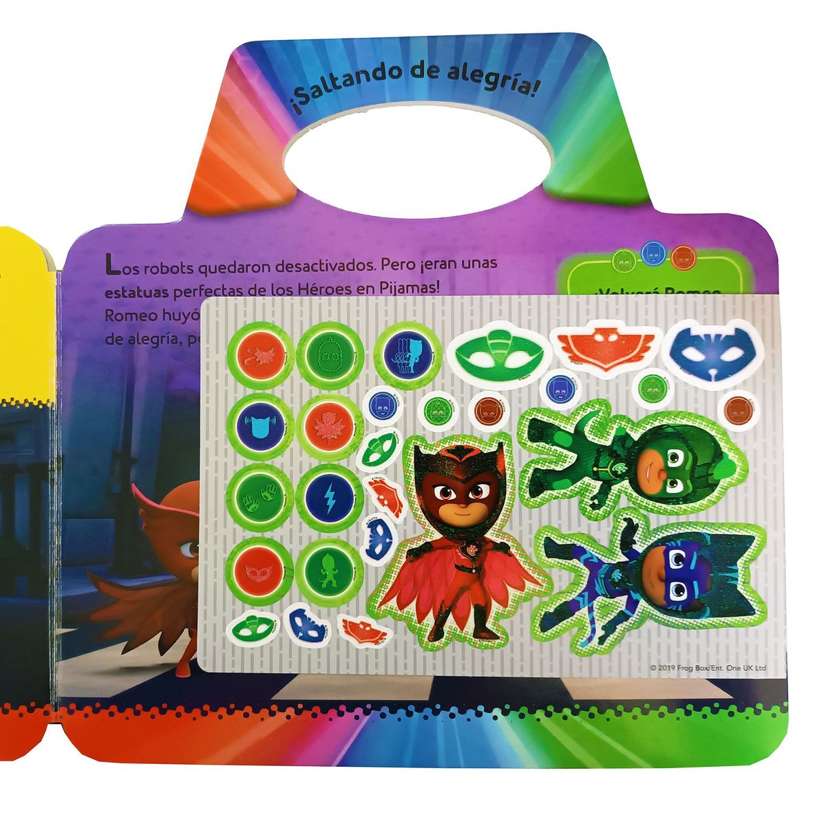 BOOKS - Mi Libro Amigo Pj Mask Con Stickers Decorativo Para Niños