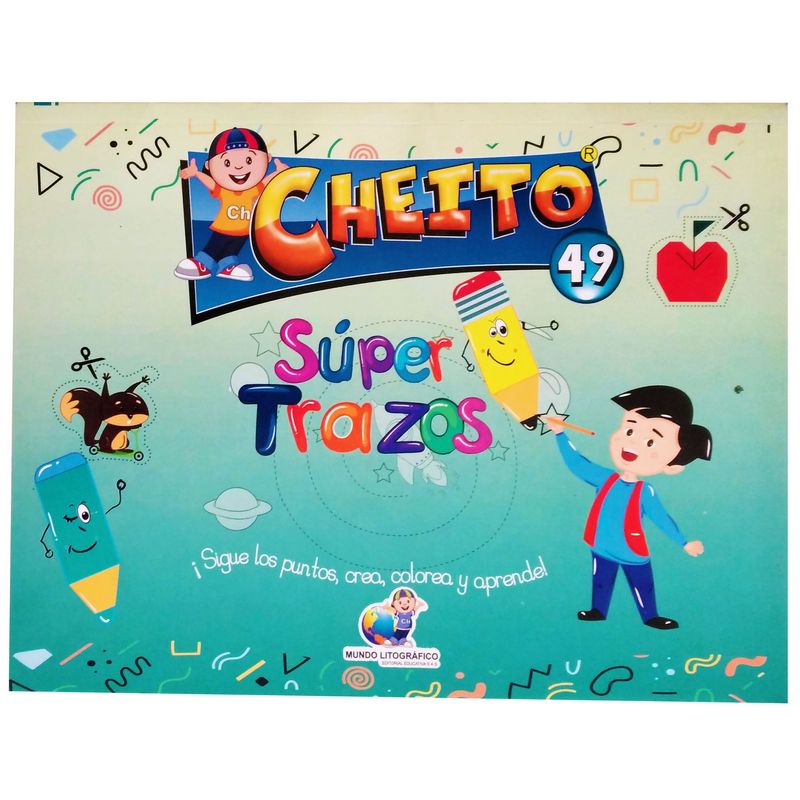 BOOKS - Cartilla Libro Cheito Super Trazos Para Niños