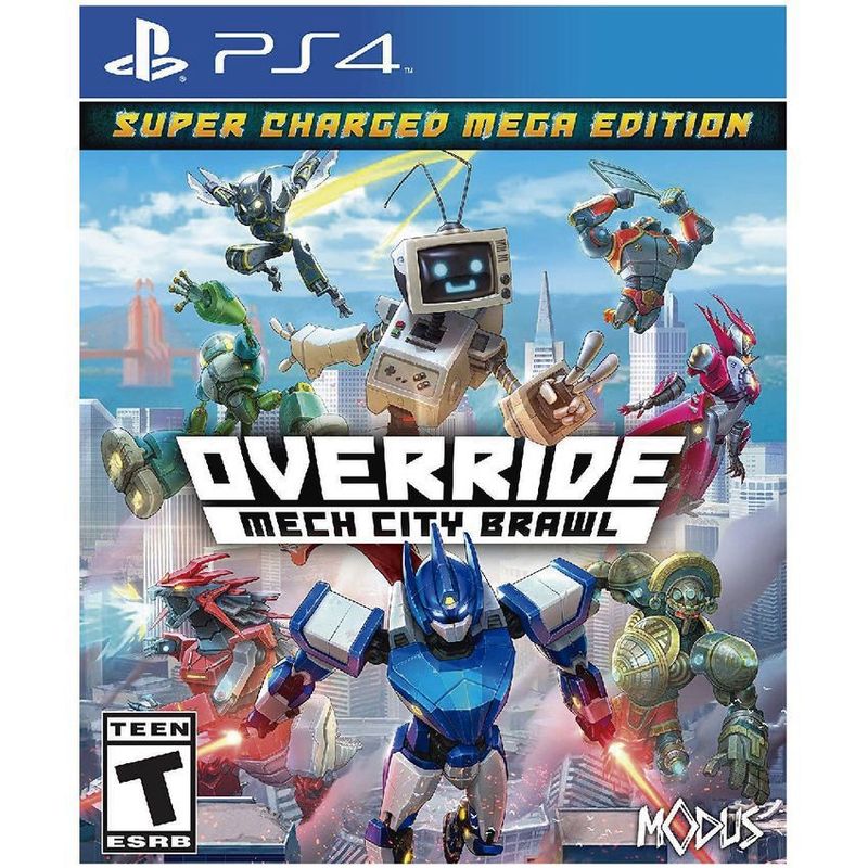 PLAYSTATION - Override mech city brawl - playstation 4