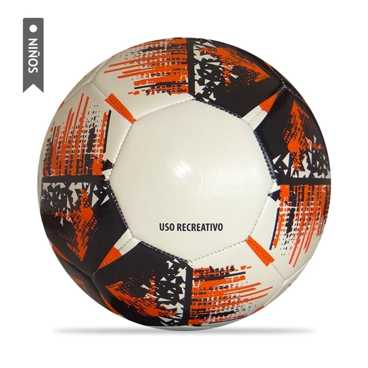 GOLTY - Balón Fútbol Golty Fundamentación Gambeta Niños No.3-Blanco