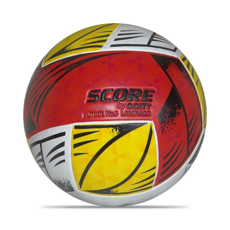 SCORE - Balón Fútbol Score By Golty Tribal N°5-Rojo/Blanco