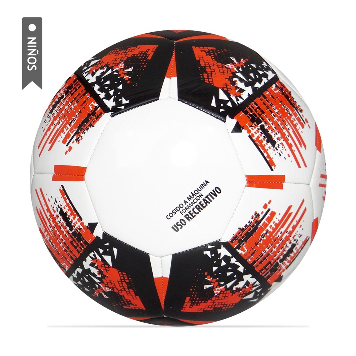 GOLTY - Balón Fútbol Golty Fundamentación Gambeta Niños No.4-Blanco