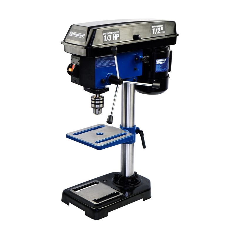 TOOLCRAFT - Taladro De Árbol De 8" 1/3 Hp Toolcraft Con Mandril De 5/8"