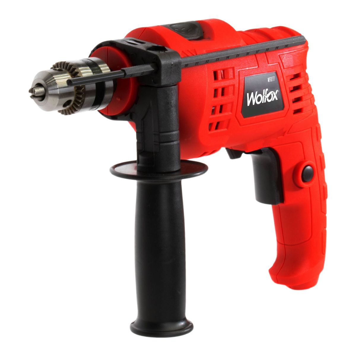 WOLFOX - Taladro Percutor 500 W De 3/8" Wolfox Velocidad Variable