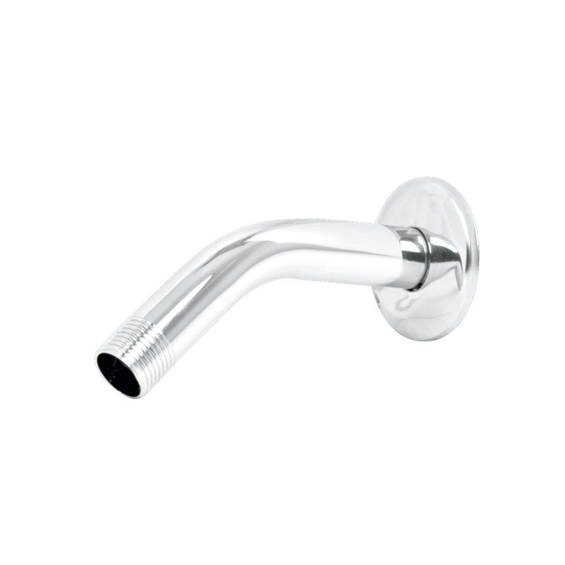 TOOLCRAFT - Brazo De Regadera Con Chapetón Yarden Acero Inoxidable