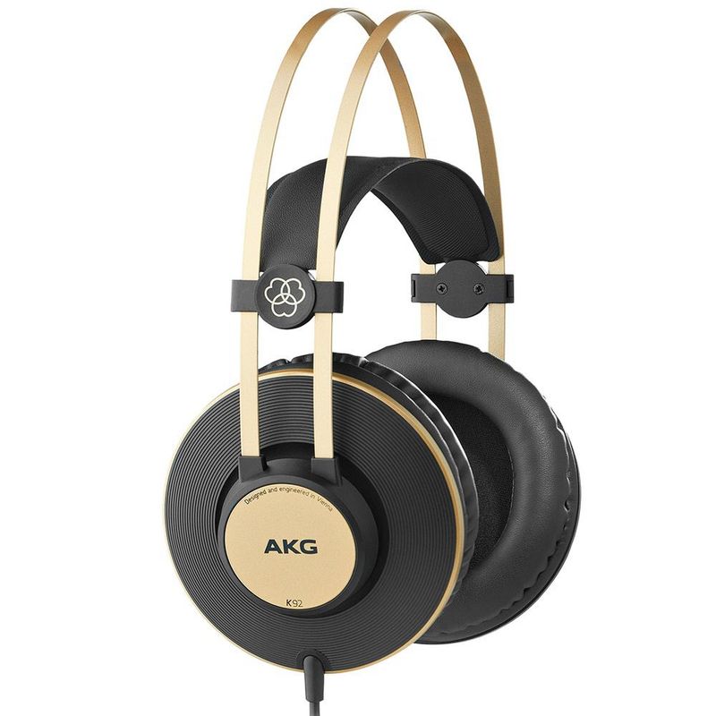 AKG - Audífonos para estudio AKG K92 Negro Dorado