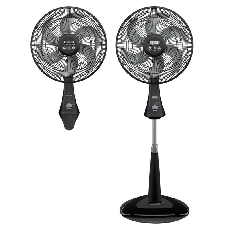 SAMURAI - ventilador samurai pared pedestal comfort maxx 18pulg. 80 watts
