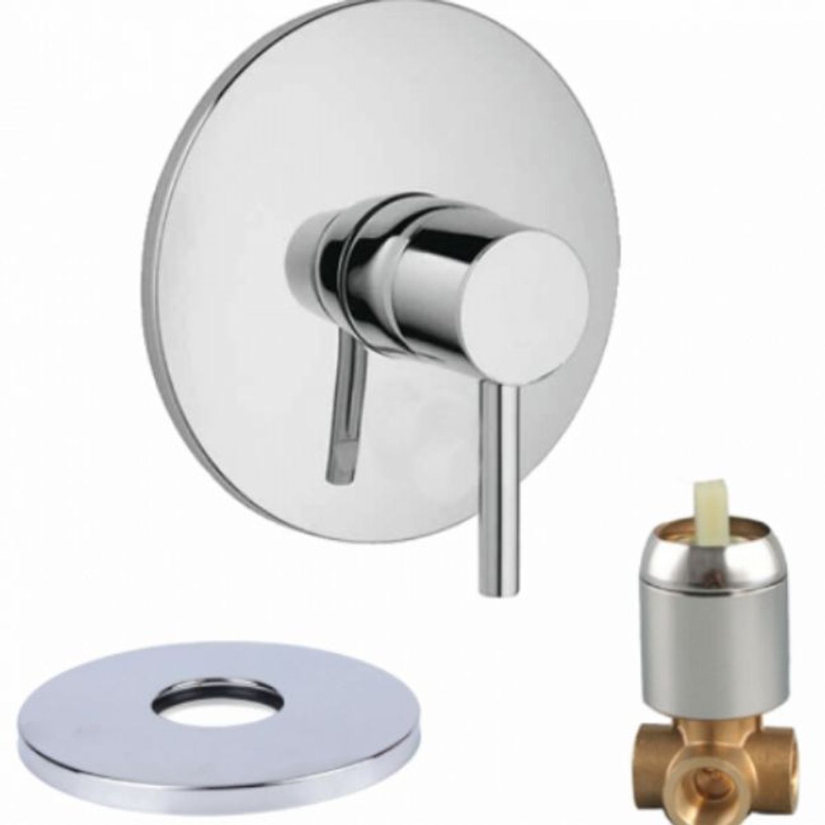 GENERICO - Mezclador Ducha Tames Soft Agua Fría Y Caliente