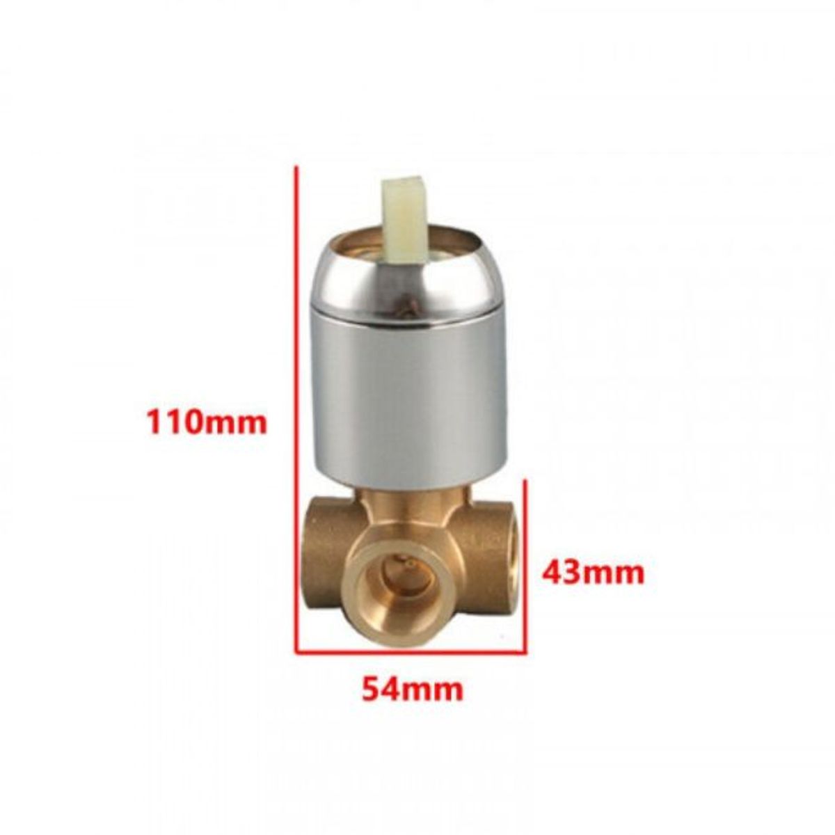 GENERICO - Mezclador Ducha Tames Soft Agua Fría Y Caliente