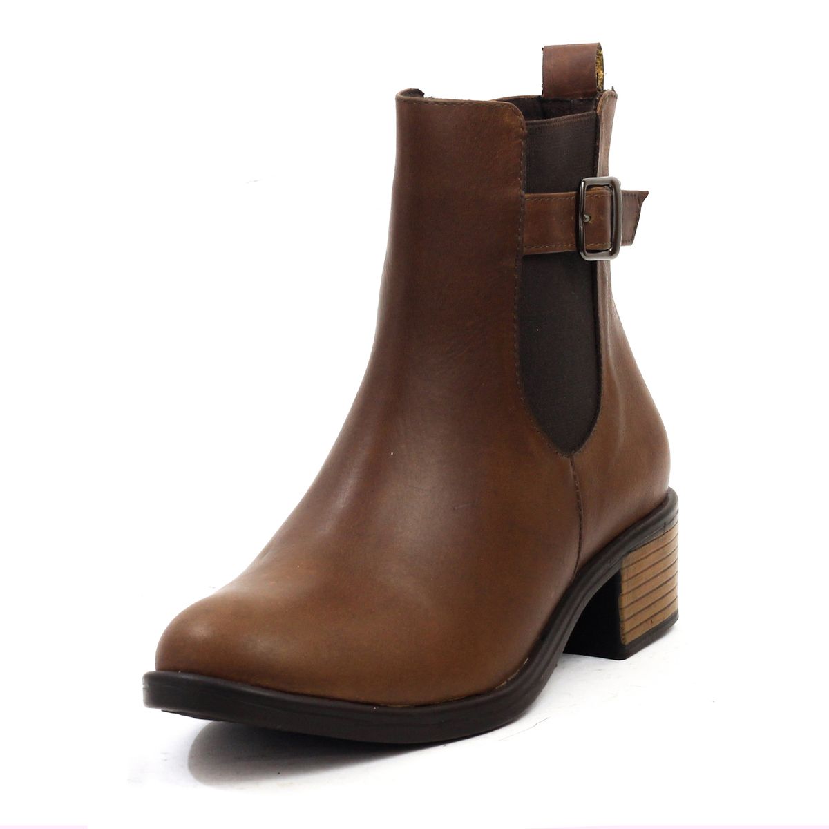 VILLABONR - Botín Cuero VillabonR VSH-5330 Café