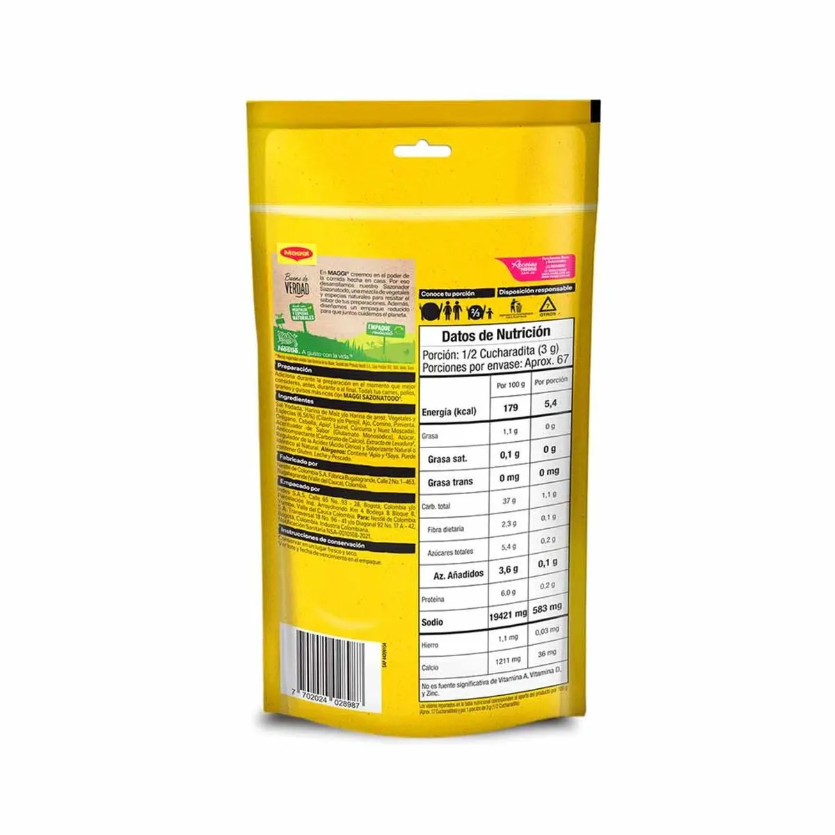 MAGGI - Sazonatodo Maggi X 200g