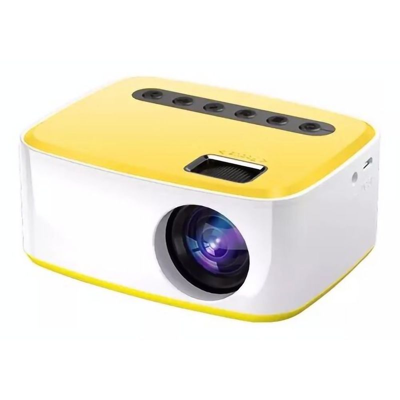 GENERICO - Mini Proyector T20 WI-FI 1080p Portátil USB Media LED Rep Video