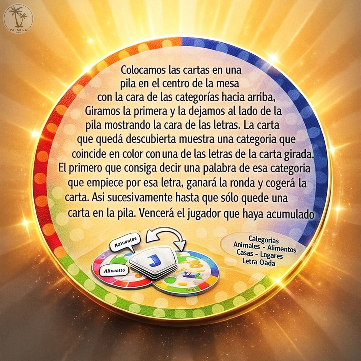 GENERICO - Juego De Integración Familiar y Percepción Visual Stop