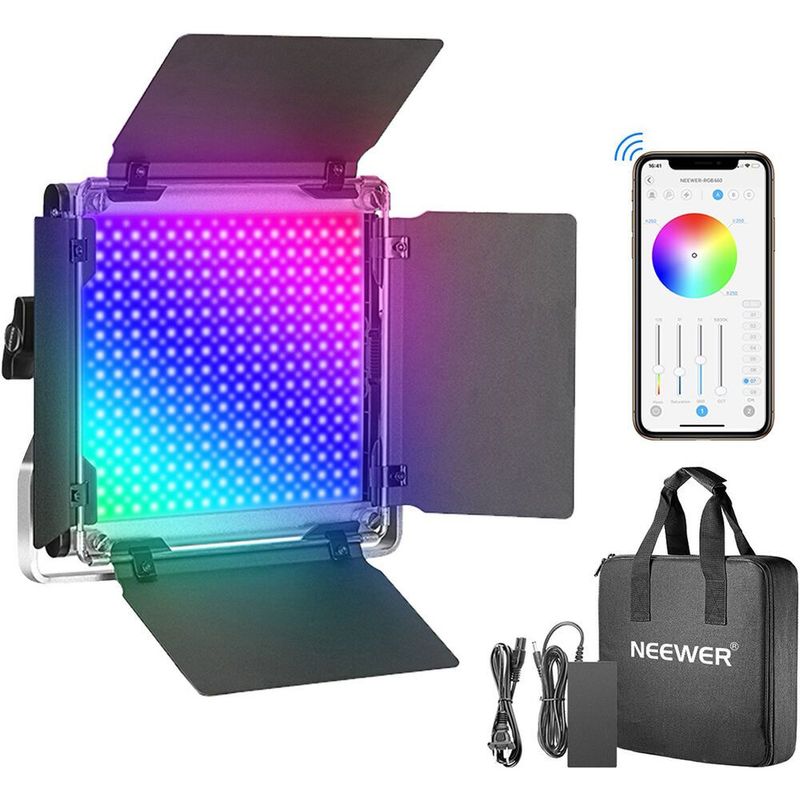 NEEWER - Luz LED Neewer 660 Pro RGB