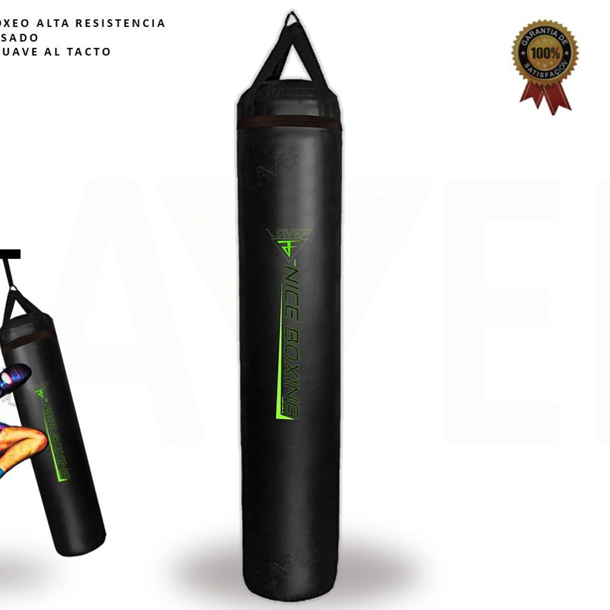 LAVEF - Saco O Tula Para Boxeo, Bolsa De Golpear Alta Calidad 150 cm