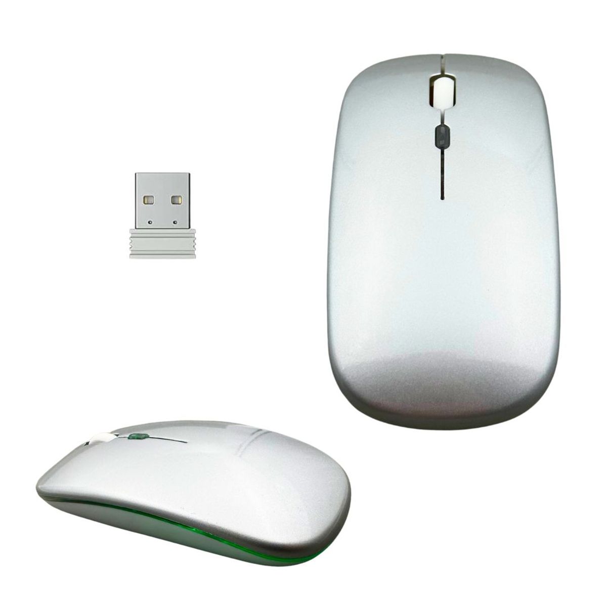 GENERICO - Mouse Inalambrico Recargable Gamer Barato Mausen Ergonomico
