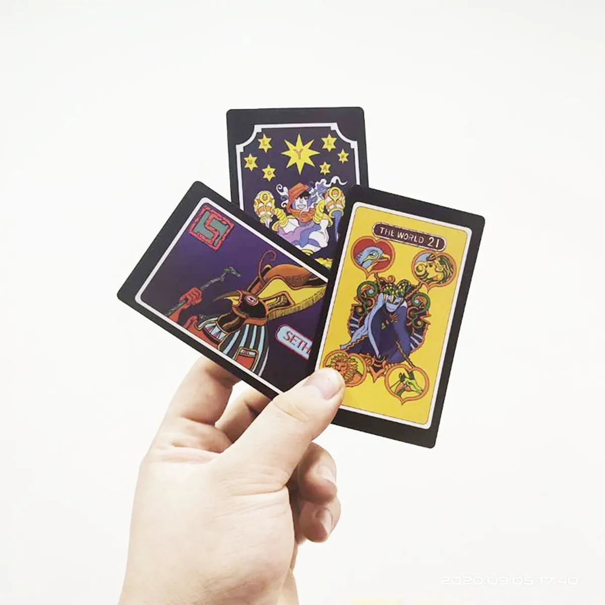 GENERICO - Cartas Tarot Poker Royal Del Anime Jojo Bizarre Adventure