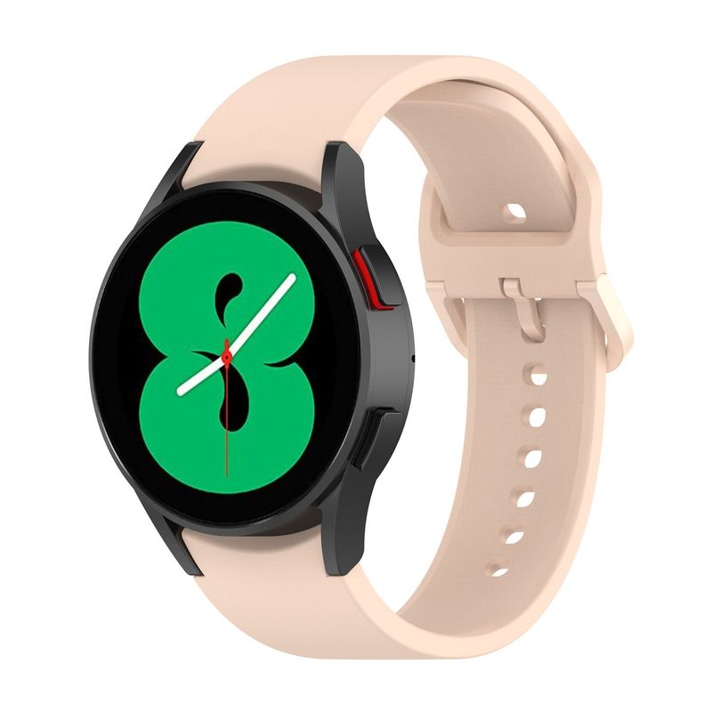 GENERICO - Correa De Silicona Para Samsung Watch 4 5 Pro Classic - Rosa
