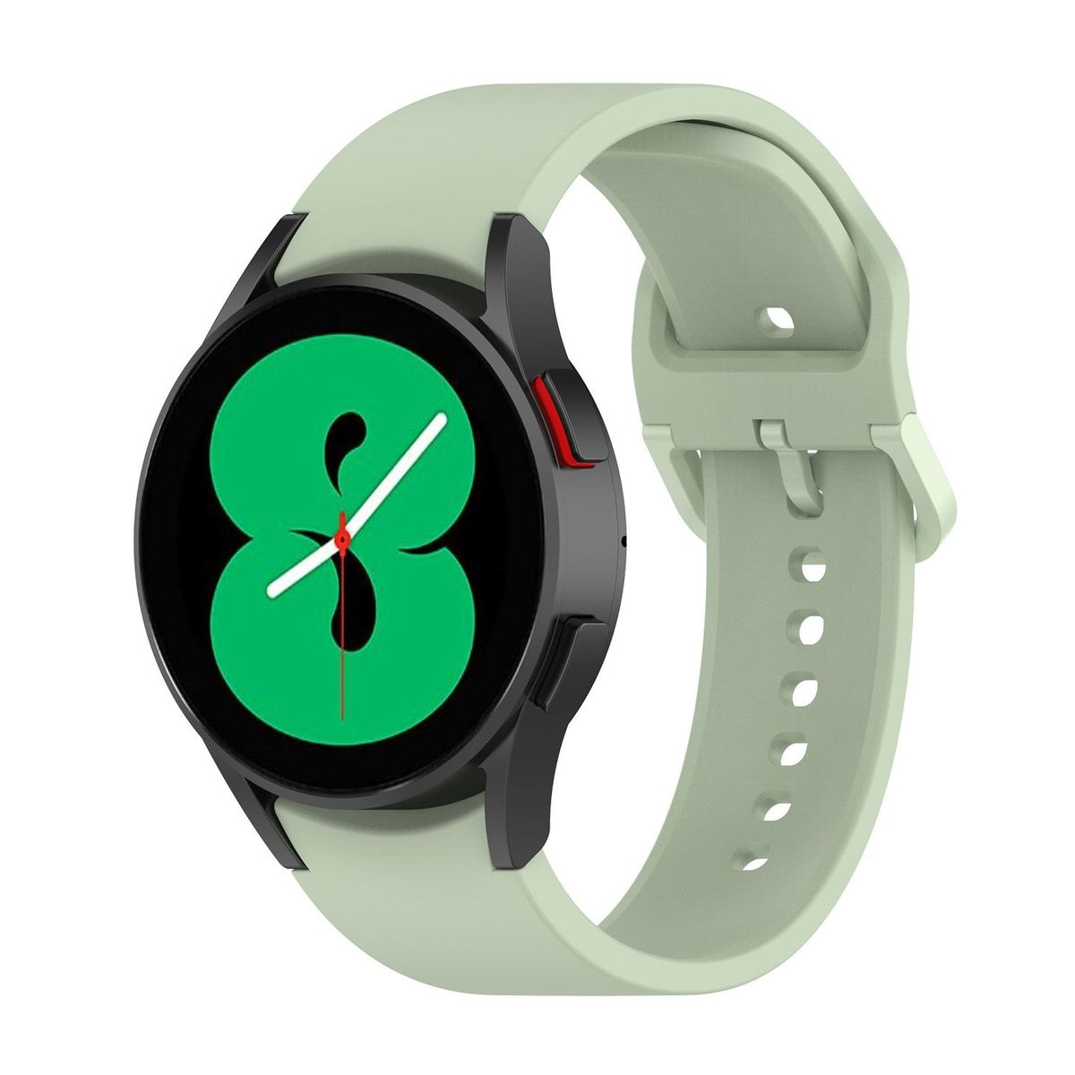 GENERICO - Correa De Silicona Para Samsung Watch 4 5 Pro Classic - Verde clara