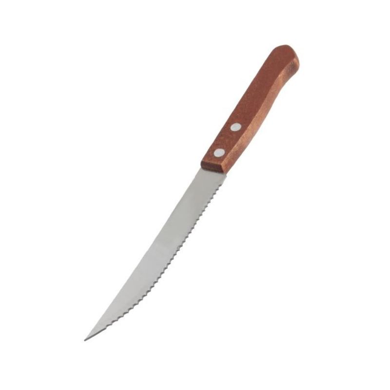 WOLFOX - Cubierto Cuchillo Liso 5" Wolfox Con Mango De Madera