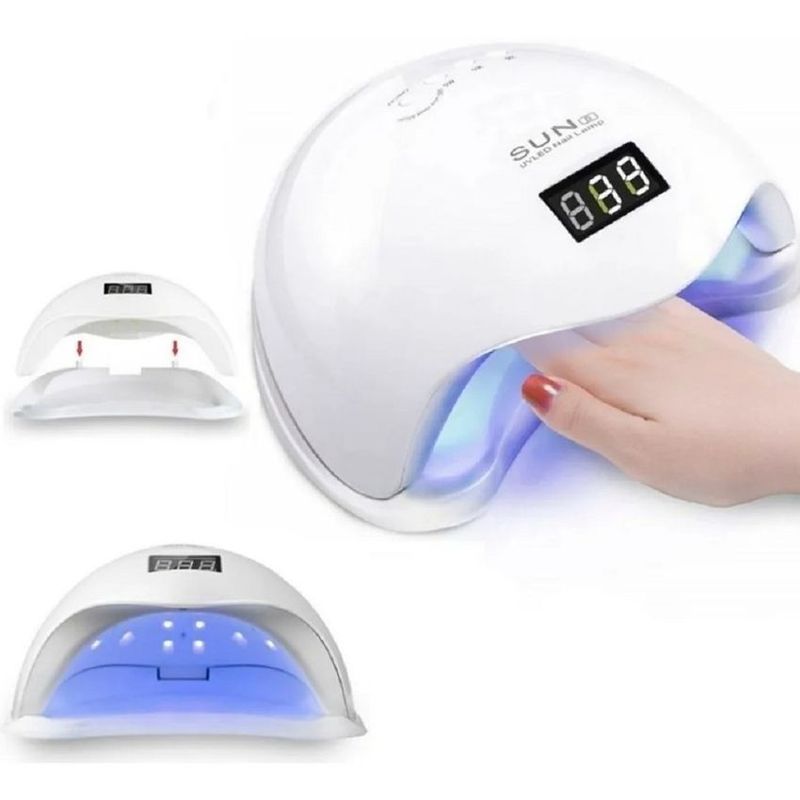 SUN - Lampara secador de uñas lampara uv led 48w temporizador