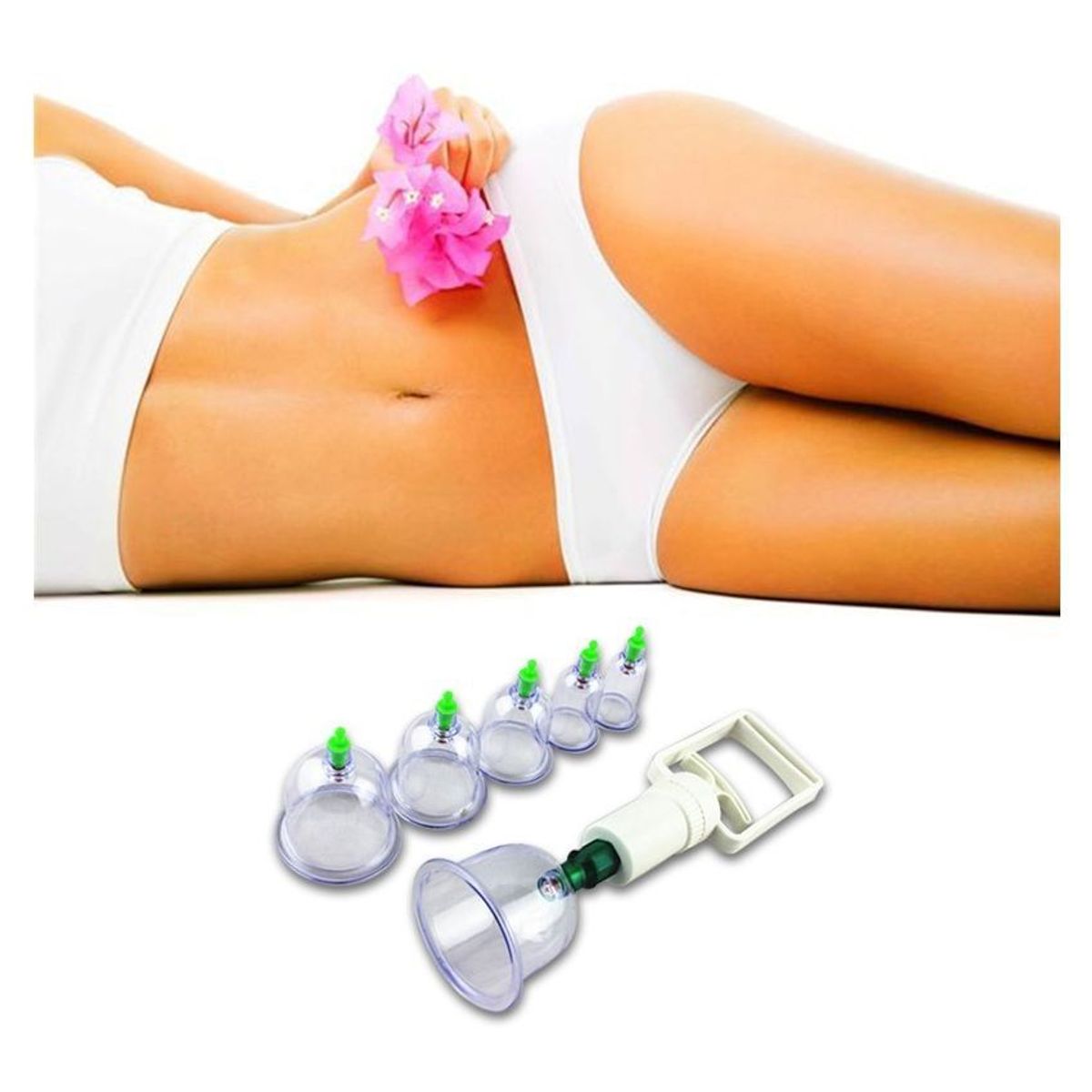 GENERICO - Vacumterapia manual terapia al vacio personal anti celulitis