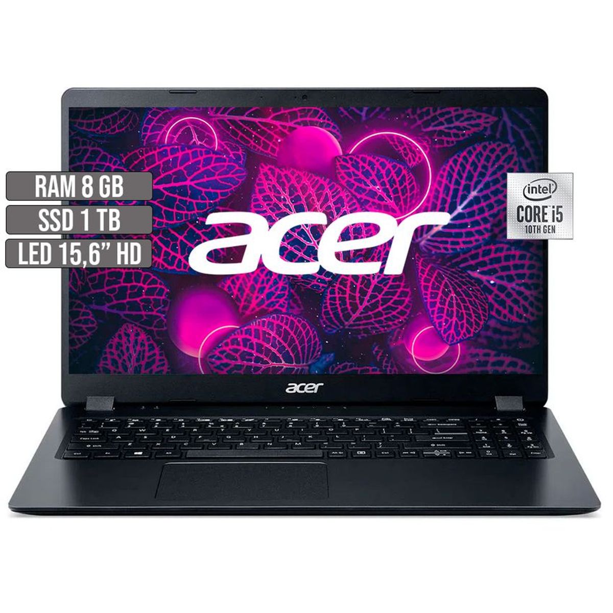 ACER - PORTATIL ACER ASPIRE 3 INTEL CORE i5-1035G1 SSD1TB RAM 8GB LED 15,6 HD
