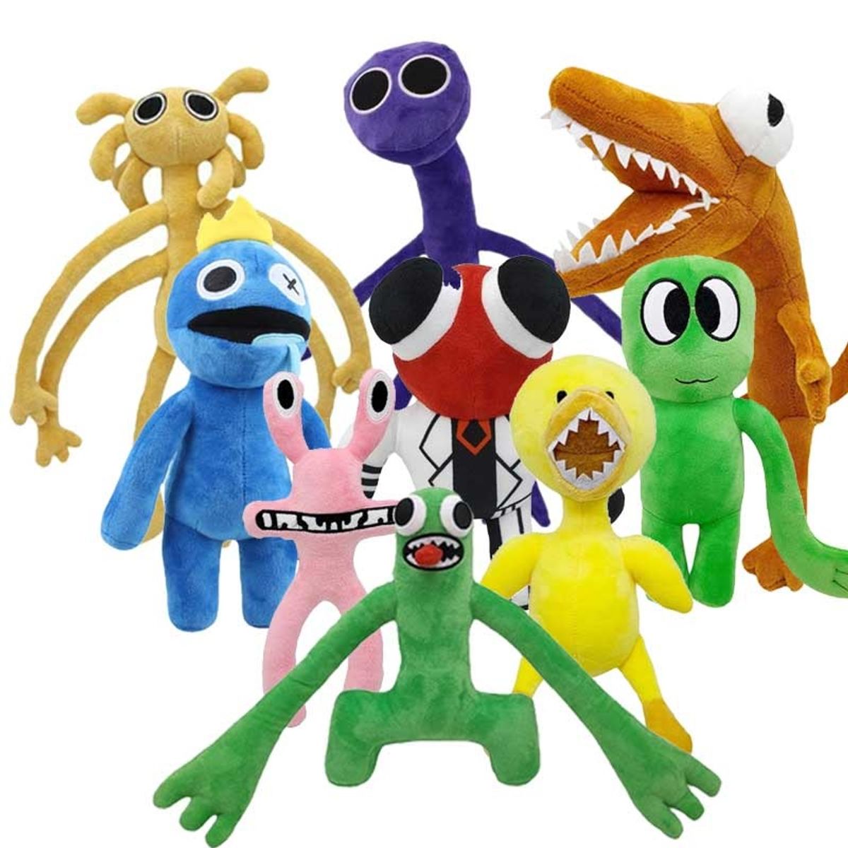 GENERICO - rainbow friends amigos arcoiris niños muñecos 9 Peluches