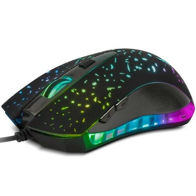 XTECH - Mouse Gamer Retroiluminado Xtech Ophidian USB 6 Botones
