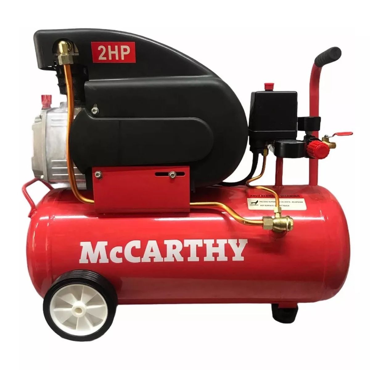 MCCARTHY - Compresor de 115Psi  2Hp con Ruedas x 24L McCarthy