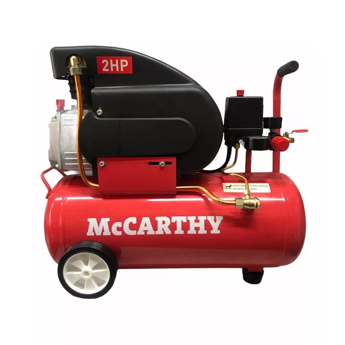 MCCARTHY - Compresor de 115Psi  2Hp con Ruedas x 24L McCarthy