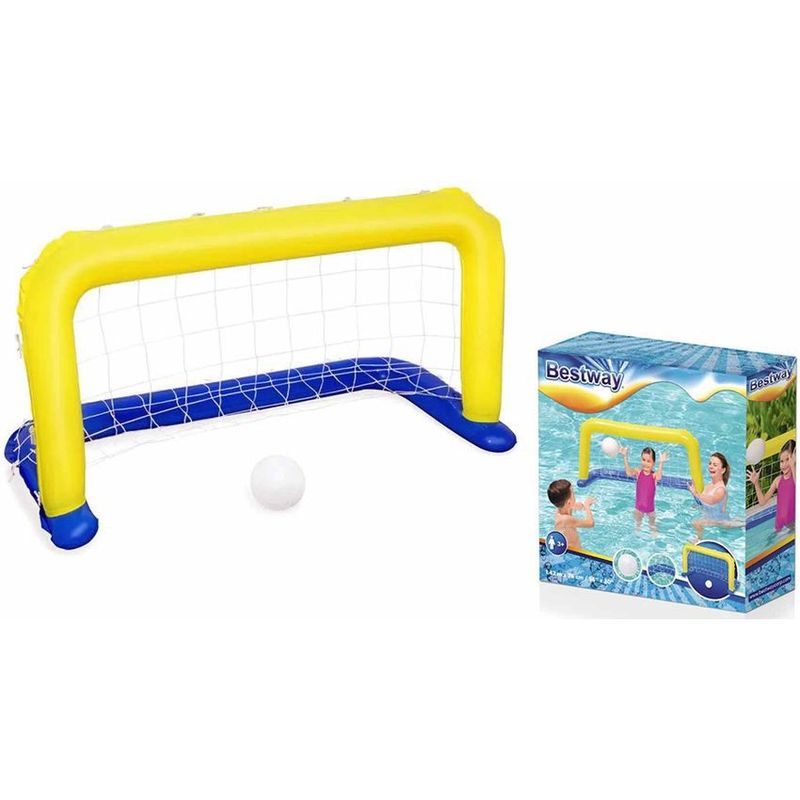 BESTWAY - Cancha fútbol  inflable arco waterpolo juego piscina