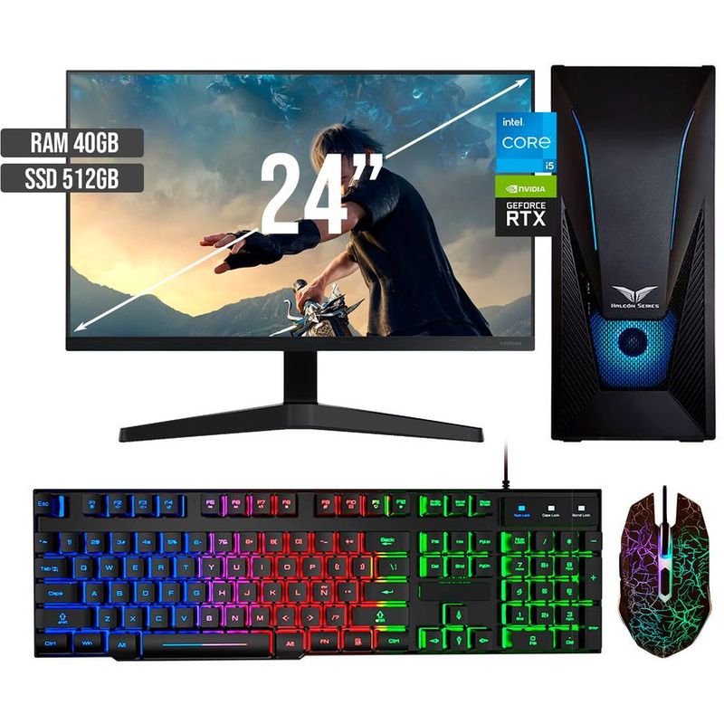 【専用ページ】でございます。 PC GAMER INTEL CORE I5-12400 RTX 3050 8GB SSD 512GB RAM 40GB LED