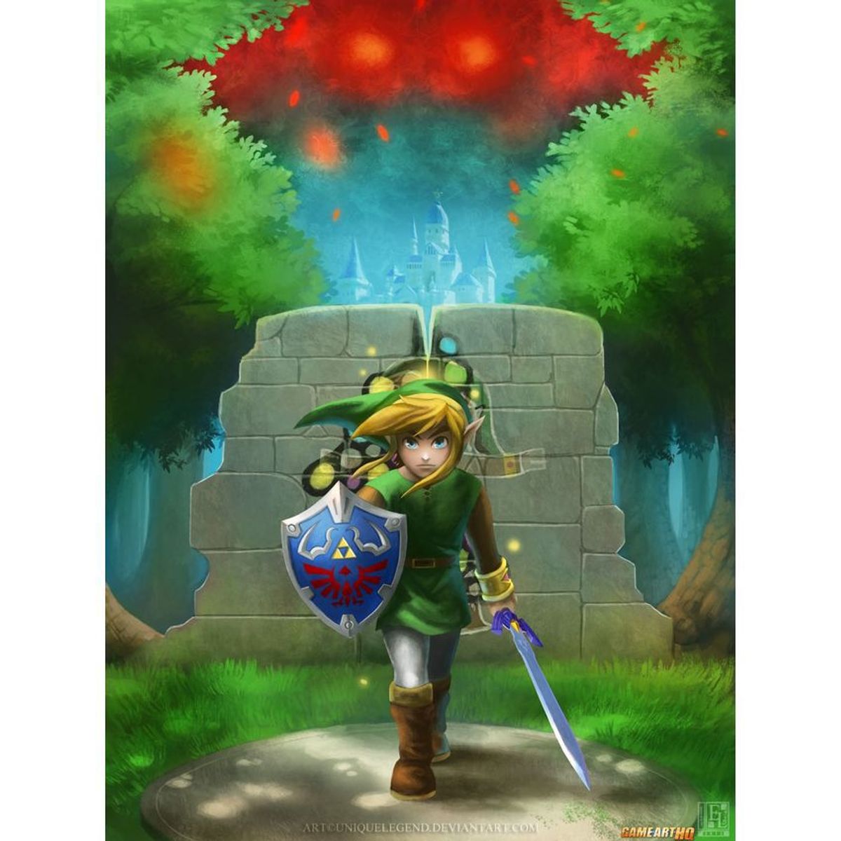 NINTENDO - The legend of zelda a link between worlds - nintendo 3ds
