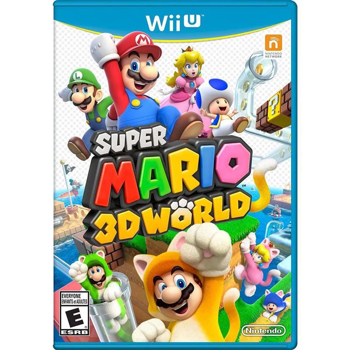 NINTENDO - Super mario 3d world - nintendo wii u