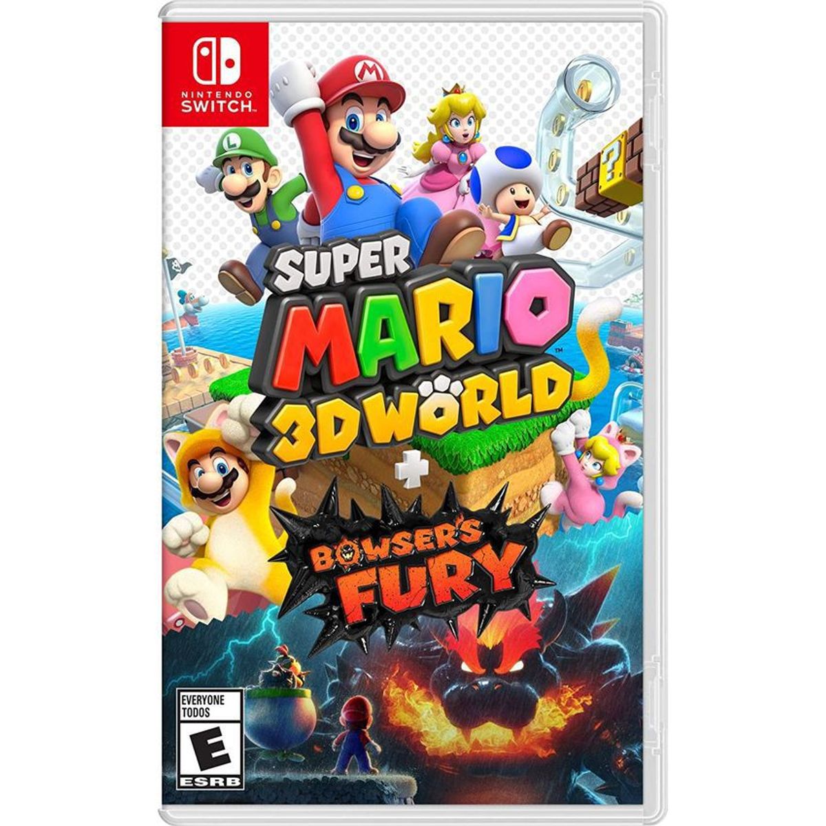 NINTENDO - Super mario 3d world  bowsers fury - nintendo switch