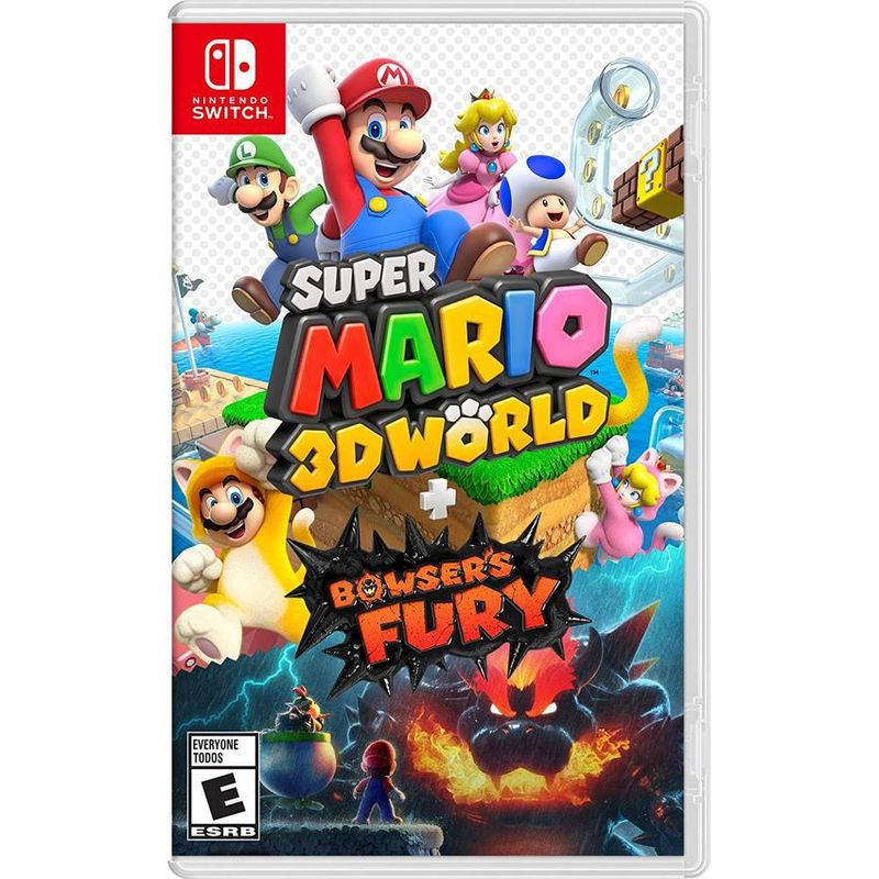 NINTENDO - Super mario 3d world  bowsers fury - nintendo switch