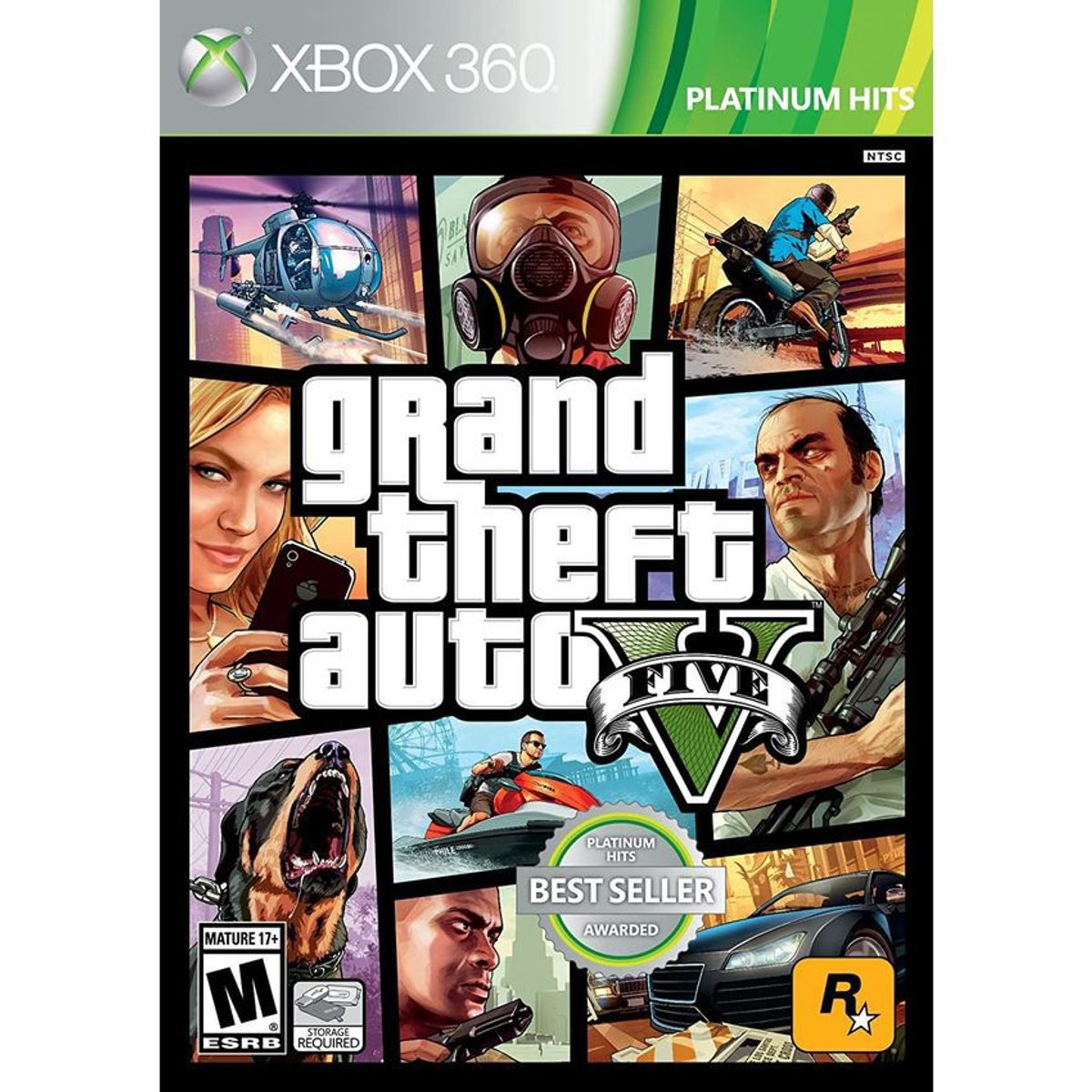 ROCKSTAR GAMES - Grand theft auto v - xbox 360