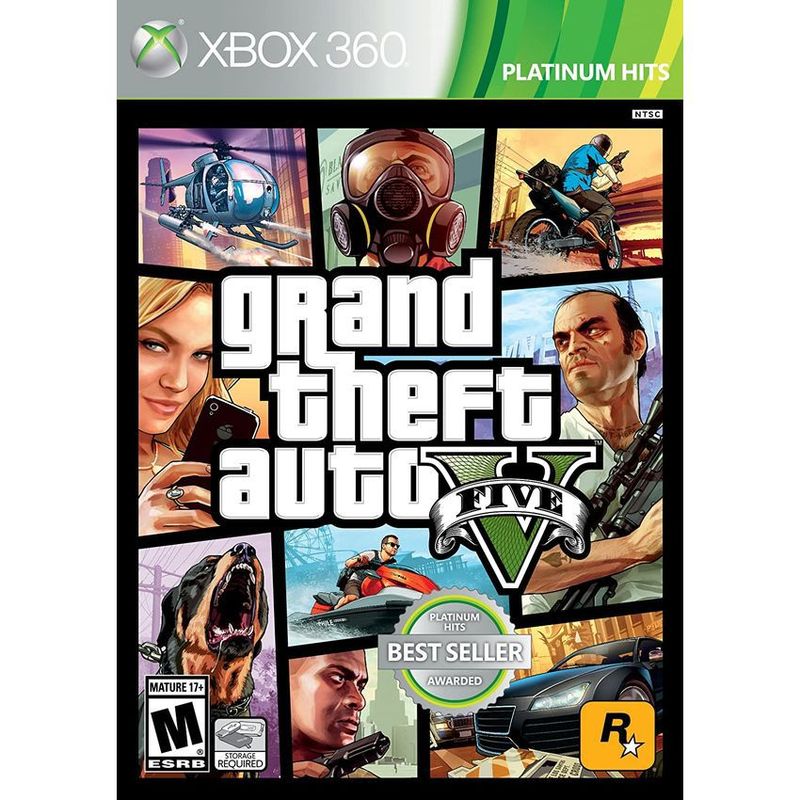 ROCKSTAR GAMES - Grand theft auto v - xbox 360