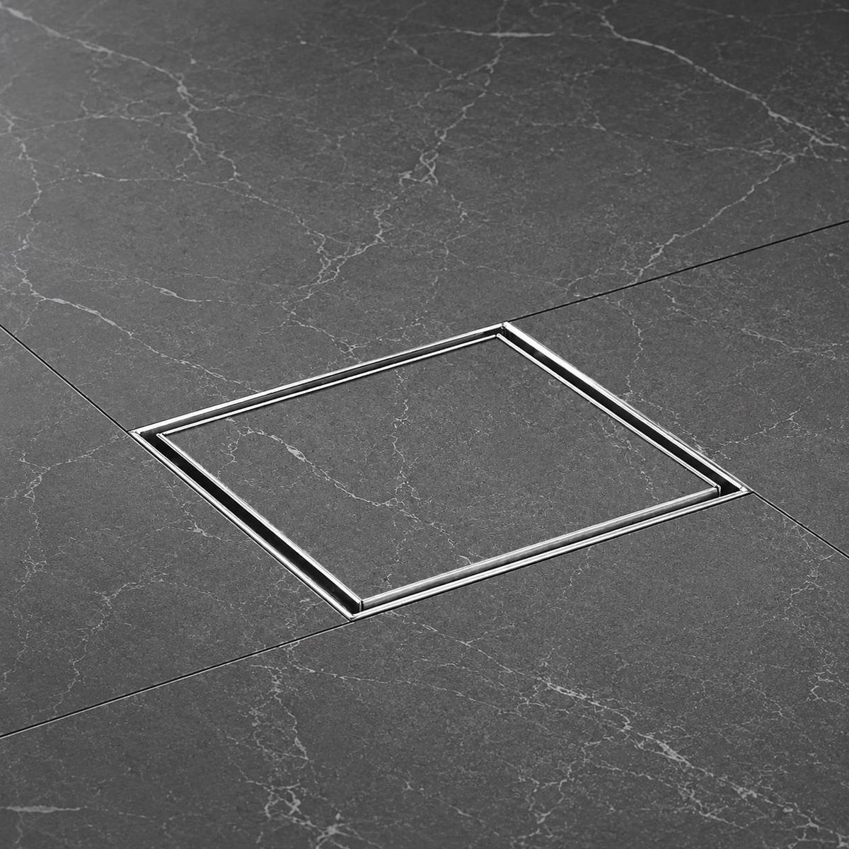 GENERICO - Rejilla Acero 10 Cm Panel Oculto Anti-Retorno Y Anti-Olor