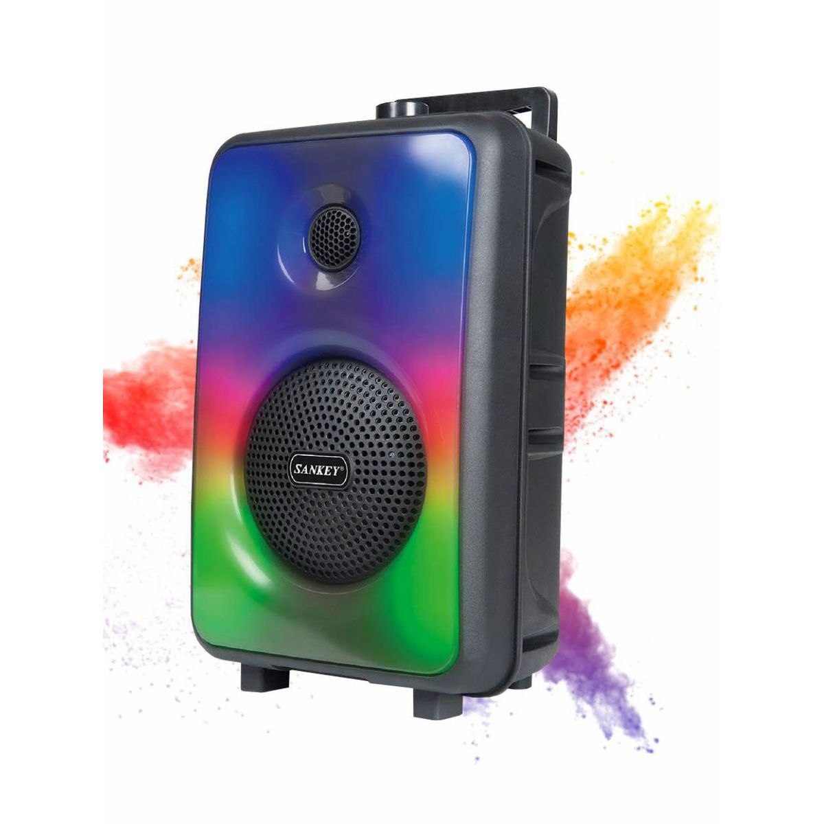 SANKEY - Parlante Bluetooth Recargable de 8 Pulgadas Sankey PA-8DC10CFM