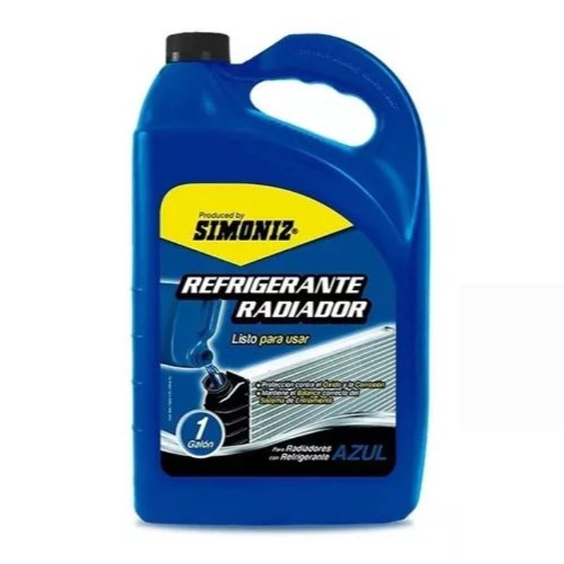 GENERICO - Refrigerante azul Simoniz 1 Galón.